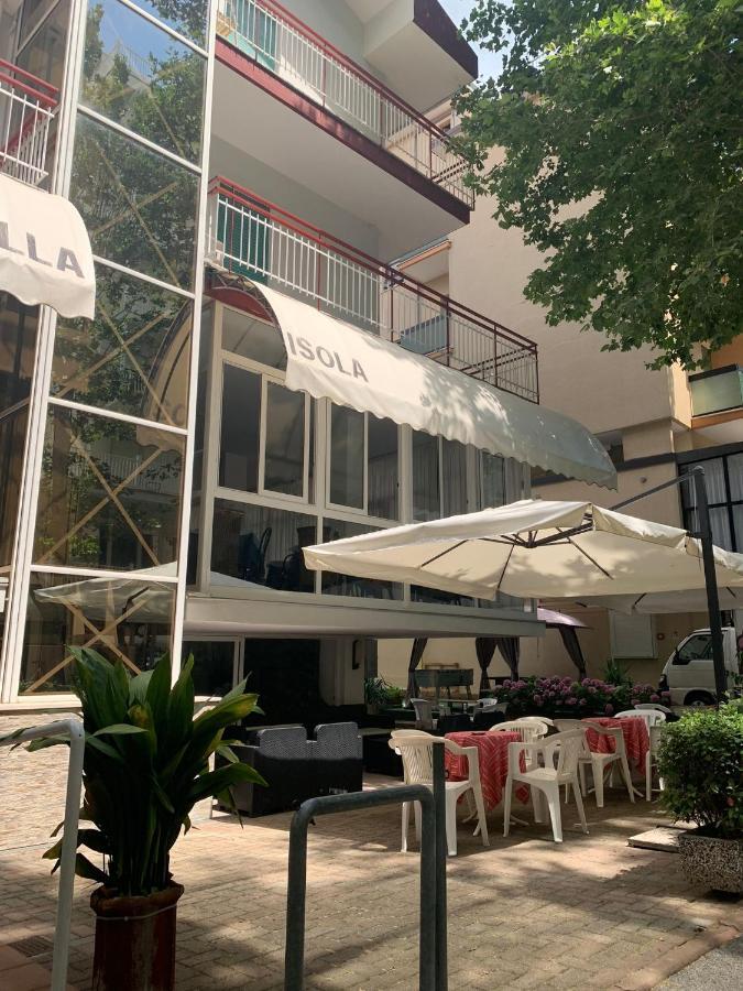 Hotel Villa Isola Rimini Buitenkant foto